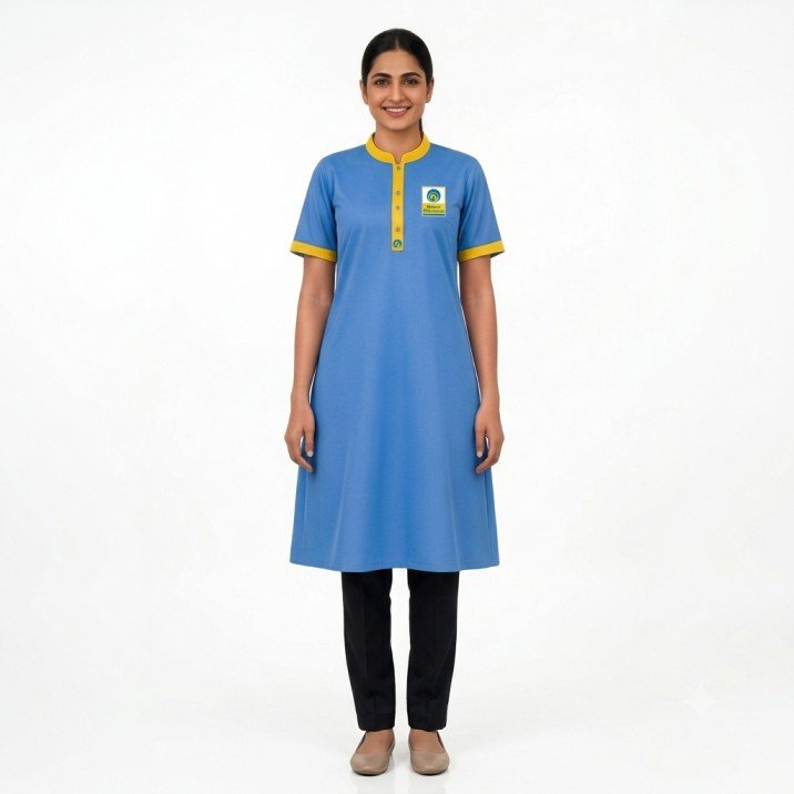 BPCL Petrol Pump Ladies Salwar Suit Set