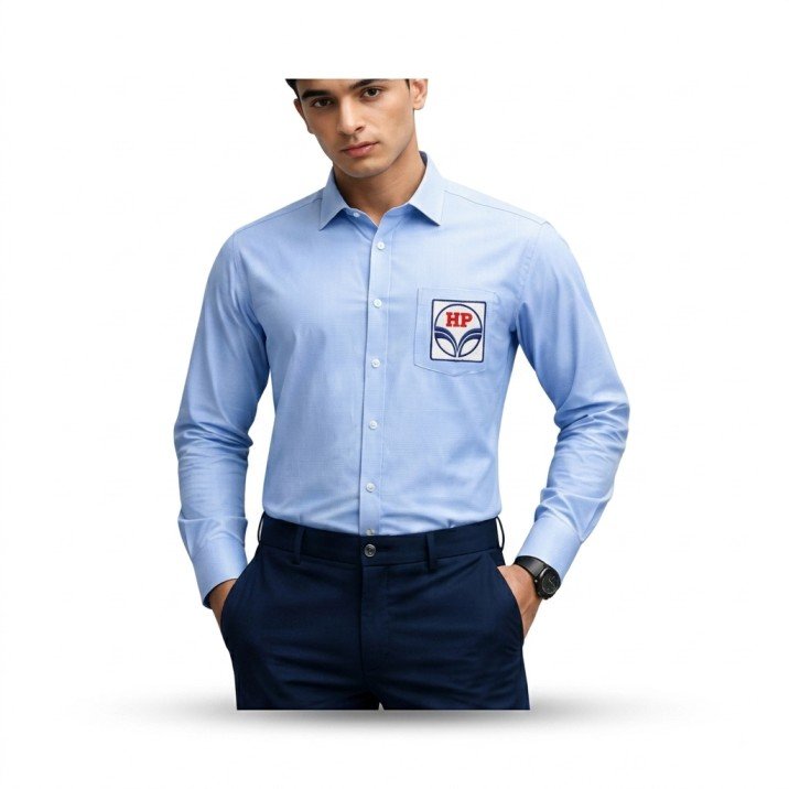 HPCL Petrol Pump Manager Uniform Shirt